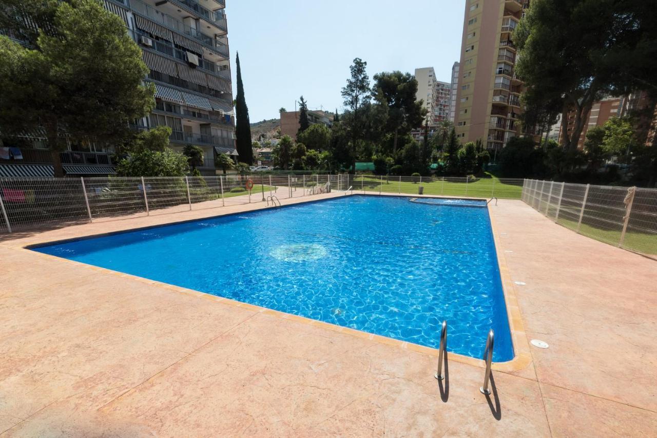 Ferienwohnung Moonkey - Apto Paris Con Piscina Y Parking Benidorm Exterior foto