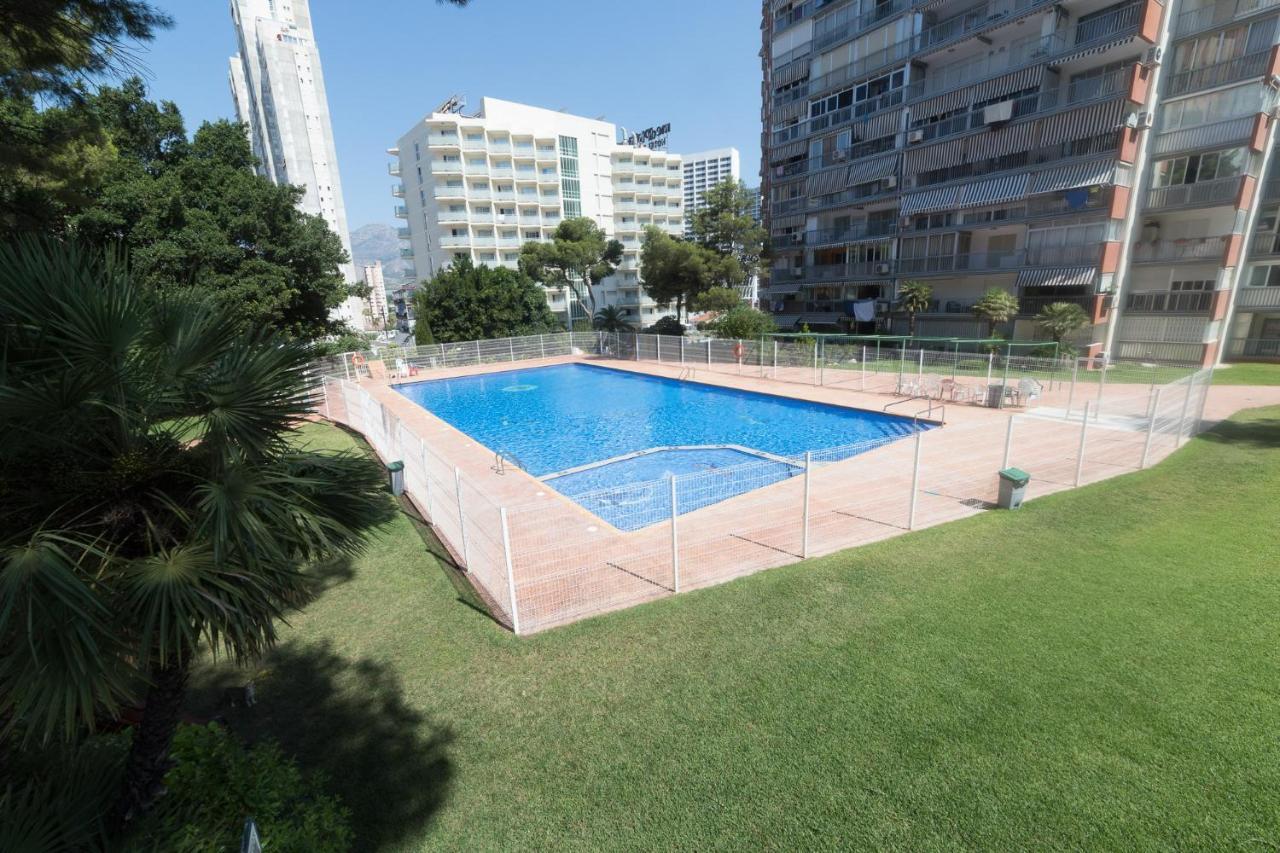 Ferienwohnung Moonkey - Apto Paris Con Piscina Y Parking Benidorm Exterior foto