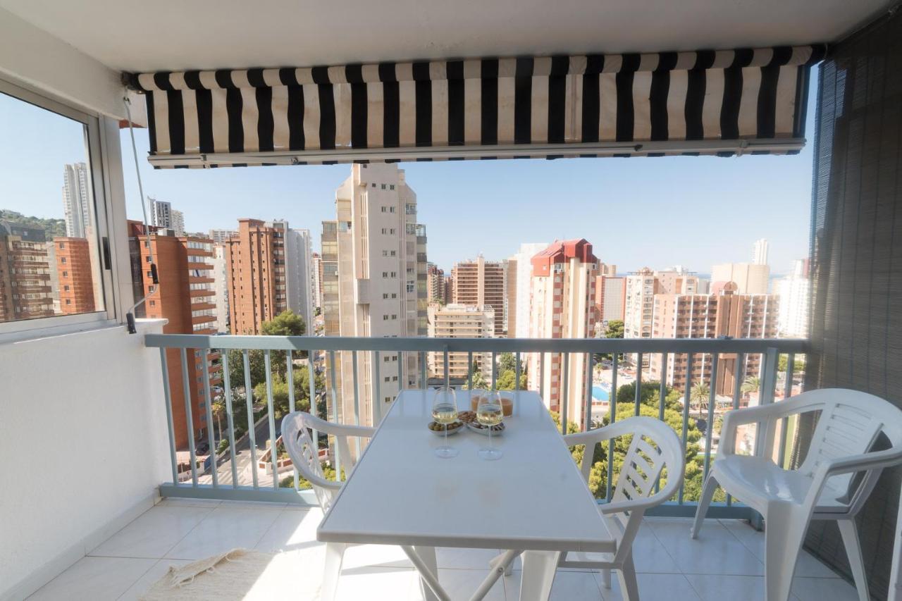Ferienwohnung Moonkey - Apto Paris Con Piscina Y Parking Benidorm Exterior foto